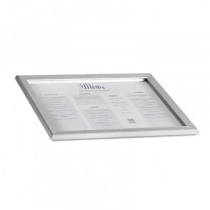 Porte-Menu En Aluminium - A3 Lacor - 1