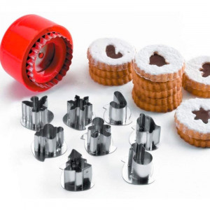 Emporte-Pièces Thème Noël - Lot de 8 Lacor - 1