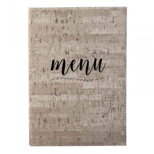 Porte-Menu Marcel En Simili-Cuir - A5 Lacor - 1