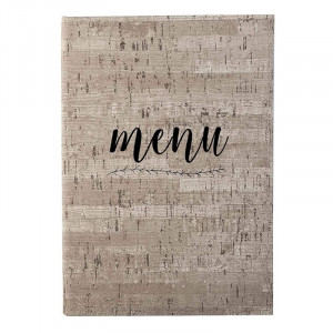 Porte-Menu Marcel En Simili-Cuir - A5 Lacor - 1