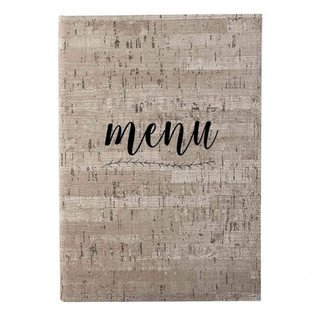 Porte-Menu Marcel En Simili-Cuir - A5 Lacor - 1