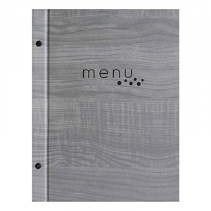 Porte-Menu Edgar En Cuir - A4 Lacor - 1