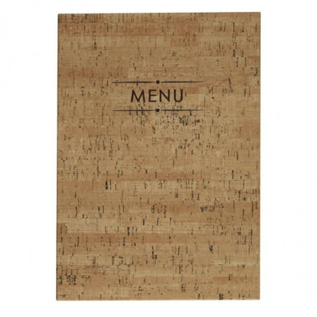 Porte-Menu Lisa En Simili-Cuir - A4 Lacor - 1