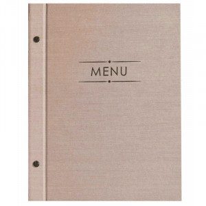 Porte-Menu Paul En Cuir - A4 Lacor - 1