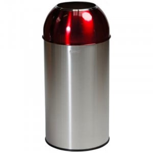 Collecteur de Tri Open Dome Rouge - 40 L Probbax - 1