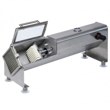 Coupe-Frites Pneumatique en Inox avec Couteau 8 mm et Poussoir Tellier - 1 Coupe-Frites Pneumatique en Inox avec Couteau 8 mm et Poussoir Tellier - 1