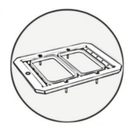 Moule pour Thermoscelleuse Automatique VG 600 et 800 - GN 1/4 Lavezzini - 1