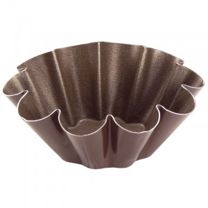 Moule à Briochettes Individuel en Acier - 170x 36 mm - Lot de 6 Gobel - 2