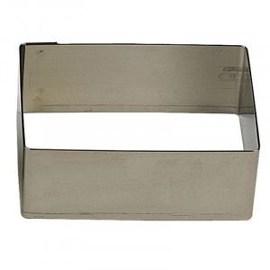 Nonnette Rectangle en Inox - 90 x 35 mm Gobel - 1