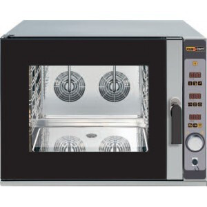 Four Mixte Professionnel Baker Chef Electronique - 4 Niveaux 600x400 Fourinox - 1