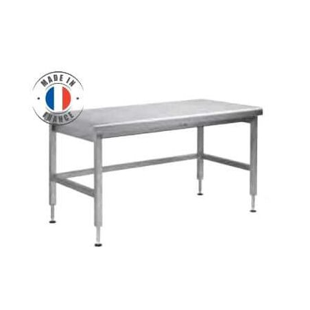 Table Inox à Niveau Variable avec Roulettes - L 1200 mm SOFINOR - 1