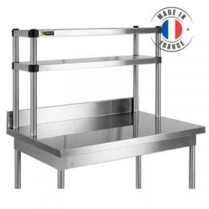 Étagère à Fixer pour Table Inox - L 1000 mm - H 400 mm SOFINOR - 2