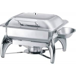 Chafing Dish GN2/3 avec Couvercle Vitré Atosa - 1