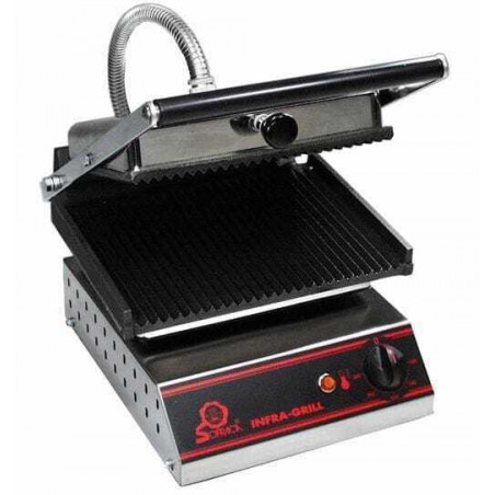 Grill Simple à Plaques Rainurées - 230 V Sofraca - 1 Grill Simple à Plaques Rainurées - 230 V Sofraca - 1