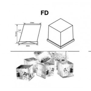 Machine à Glaçons - FD / HD 45 Kg - Demi-Cube de Glace Ice Tech - 2
