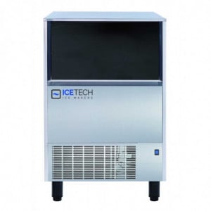 Machine à Glaçon IceTech PS à palettes - 82 Kg - Condenseur Eau Ice Tech - 1