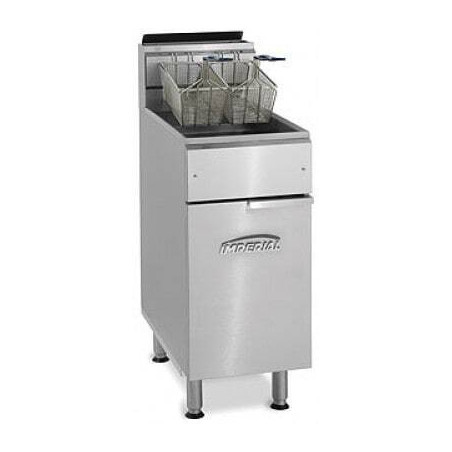 Friteuse Gaz Haut Rendement - 2 x 14 L - BP Imperial - 1