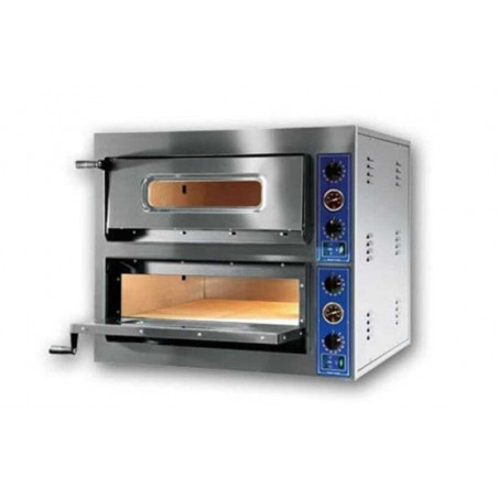 Four à Pizza Electrique - 2 x 4 Pizzas de 30 cm - 400 V GGF - 1 Four à Pizza Electrique - 2 x 4 Pizzas de 30 cm - 400 V GGF - 1
