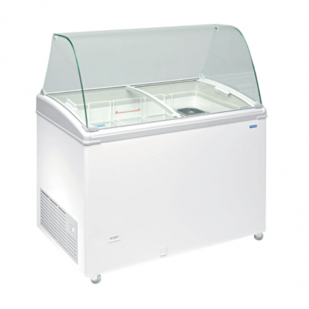 Vitrine à Glace Laquée Classique - 500 L MultiGroup - 1 Vitrine à Glace Laquée Classique - 500 L MultiGroup - 1