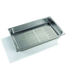 Plaque Perforée en Inox GN 1/1- H 40 mm Piron - 1