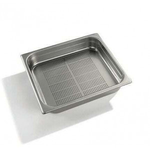 Plaque Perforée Inox GN 2/3 H 65 mm Piron - 1