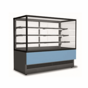 Vitrine Réfrigérée 4 niveaux - ARTEMIS - L 1200 mm, avec LED et Roulettes FourniResto - 1