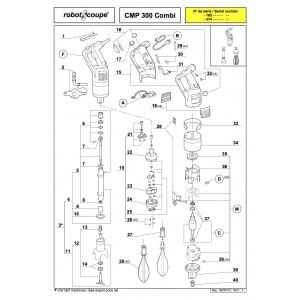 COUTEAU CMP 300 COMBI Robot-Coupe - 1