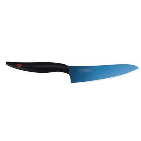 Couteau Chef Universel Titanium Bleu - 13 cm Kasumi - 1 Couteau Chef Universel Titanium Bleu - 13 cm Kasumi - 1