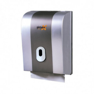 Distributeur de Papier Elégance Gris FourniResto - 1