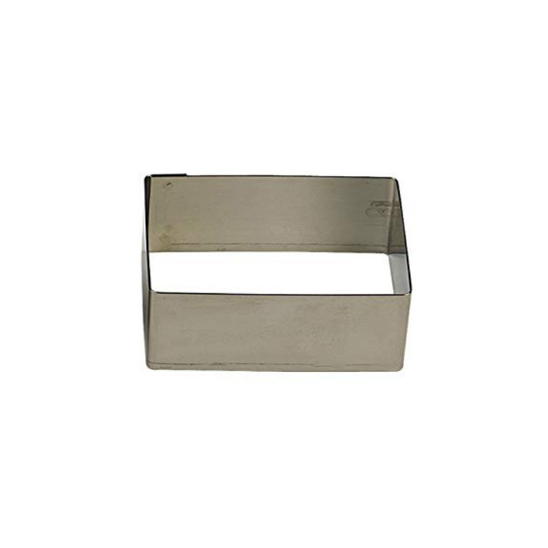 Emporte-Pièce Rectangle Inox - 120 x 30 x 30 mm - Fourniresto