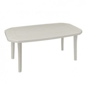 Table Miami 165 x 100 cm - Blanc Grosfillex - 1