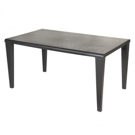 Table Alpha 150 x 90 cm - Anthracite Grosfillex - 1