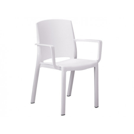 Fauteuil Milton - Blanc Grosfillex - 1