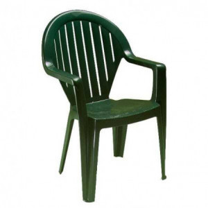 Fauteuil Miami Club - Vert Amazonie Grosfillex - 1