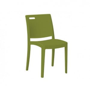 Chaise Clip Mate - Vert Cactus Grosfillex - 1