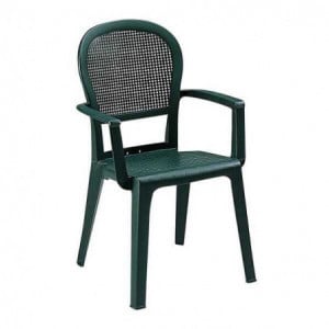 Fauteuil Madras Vert Amazonie Grosfillex - 1