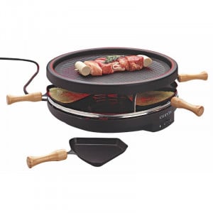 Appareil à Raclette et Grill - 6 Poêlons Tellier - 1