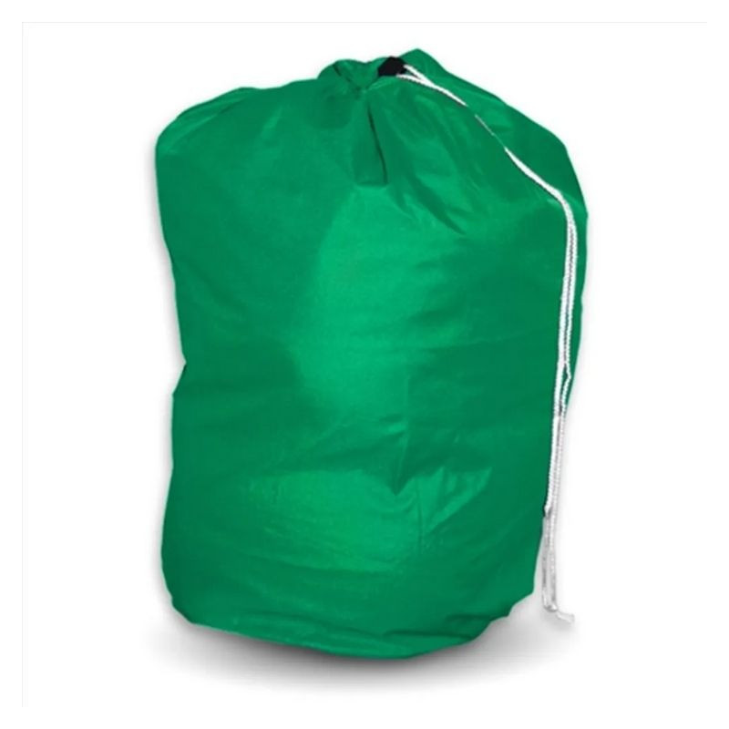 Sac à Linge Professionnel Rayé - Vert - Fourniresto