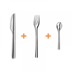 Pack Couverts 3 Pièces - Gamme Slim FourniResto - 1