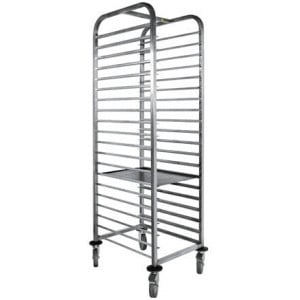 Echelle Pâtissière 400 x 600 avec Roulettes Inox - 20 Niveaux SOFINOR - 2