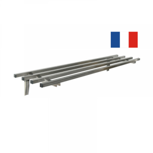 Table Inox avec Etagère - P 700 mm - L 600 mm - Dynasteel - Fourniresto