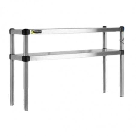 Étagère à Fixer pour Table Inox - L 1400 mm - H 600 mm - Fourniresto