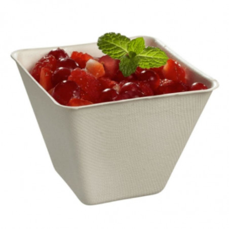 Verrine Émeraude en Pulpe de Canne - 220 ml - Lot de 100 FourniResto - 1