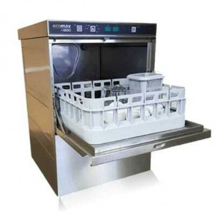 Lave Verres Frontal Compact Professionnel - Casier 35 x 35 cm Ecomax by Hobart - 1 Lave Verres Frontal Compact Professionnel - Casier 35 x 35 cm Ecomax by Hobart - 1