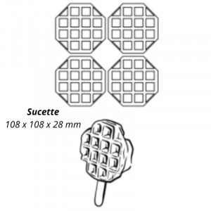 Gaufrier Professionnel Sucette 180° - Basculement Gauche Droite Krampouz - 3