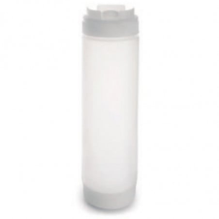 Flacon Distributeur Biberon Push Transparent - 0,5 L Lacor - 1 Flacon Distributeur Biberon Push Transparent - 0,5 L Lacor - 1