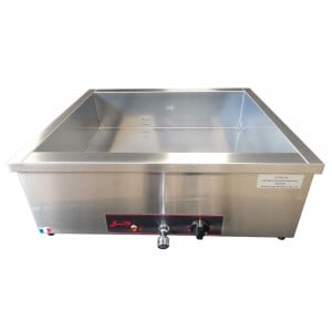 Bain-Marie GN 2/1 avec Robinet Vidange Sofraca - 1