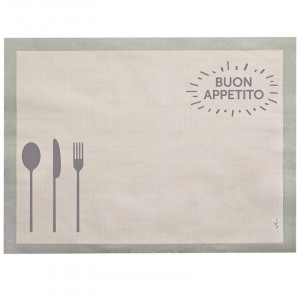 Set de Table Buon Appetito en Cellulose - 400 x 300 mm - Lot de 2000 Infibra - 1