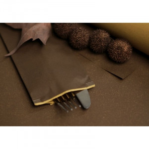 Pochette à Couverts - Marron - Lot de 1000 Infibra - 2