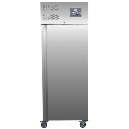 Armoire Réfrigérée Positive en Inox - 1 Porte Pleine - 650 L FourniResto - 1 Armoire Réfrigérée Positive en Inox - 1 Porte Pleine - 650 L FourniResto - 1